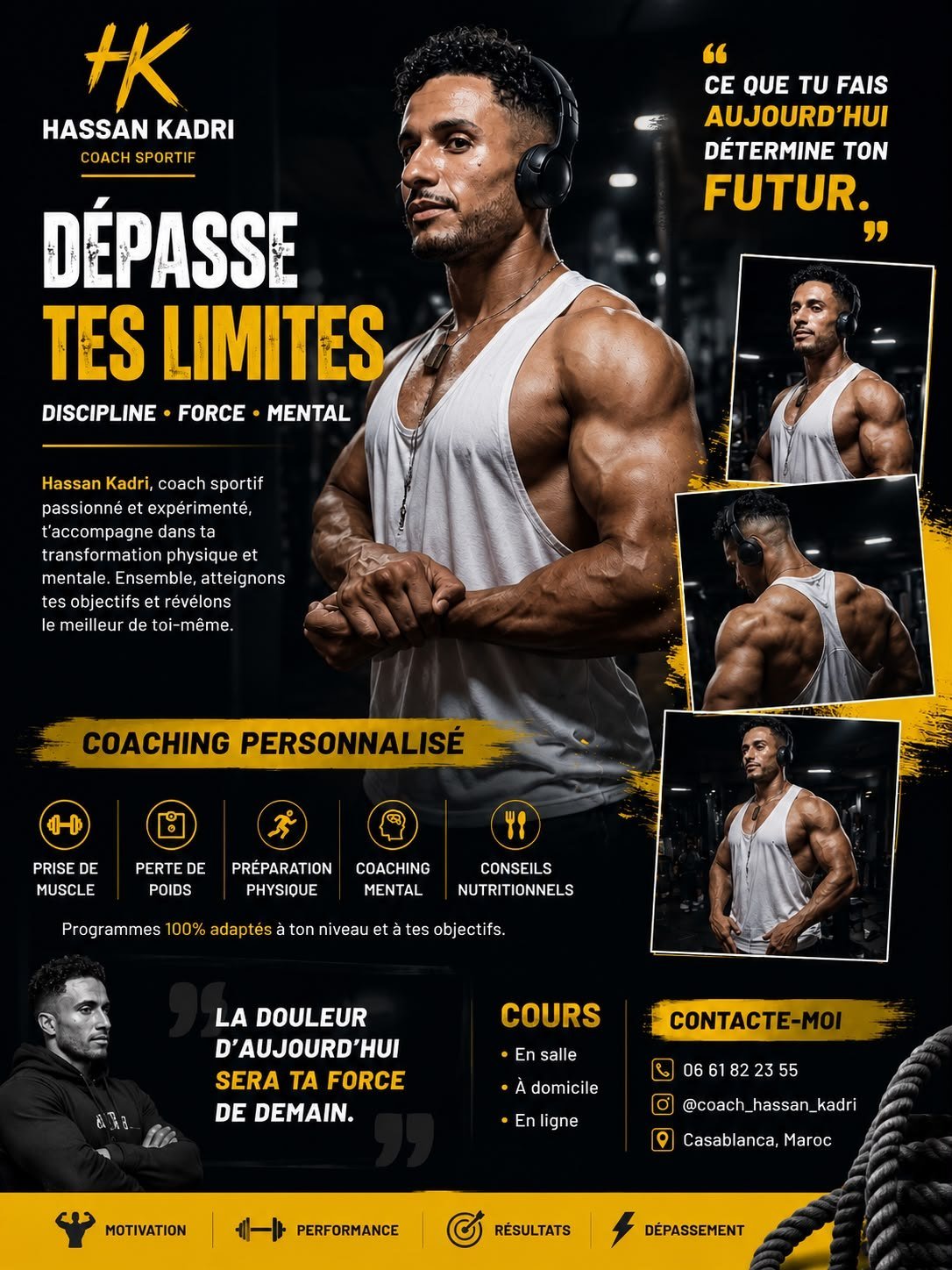 Dépasse tes limites - Coach Hassan Kadri