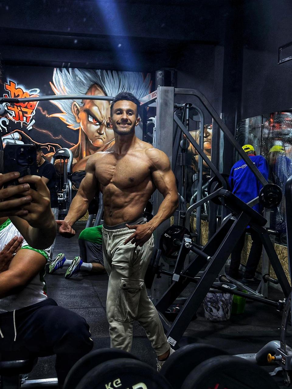 Gym Posing